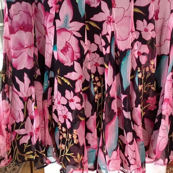 ICE silk mini skirt size 12.  0715 - Picture 6 of 7